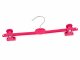Kleiderbügel Hosenbügel mit Klammern, 36 cm, himbeerrot, NEU, 20 Stück