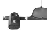 Kleiderbügel für Hosen, Clipbügel, Kinder, 29 cm, schwarz, NEU, 15 Stück