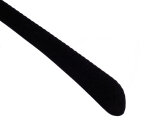 Samt Kleiderbügel für Blusen & Hemden, 45 cm, schwarz, NEU, 100 Stück